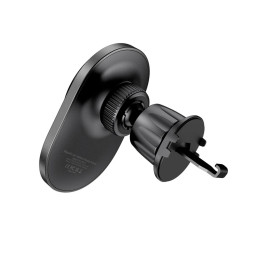 Tech-Protect MM15W-V1 automobilinis telefono laikiklis su MagSafe 15W indukciniu įkrovikliu oro išleidimo angai - juodas