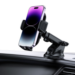 Tech-Protect V6 automobilinio telefono laikiklis kabinai / orlaidei - juodas