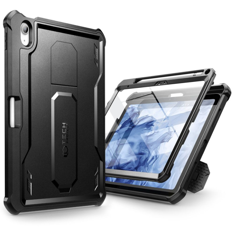 Tech-Protect Kevlar Pro dėklas, skirtas iPad 10,9" 2022 - juodas