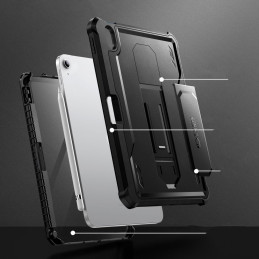 Tech-Protect Kevlar Pro dėklas, skirtas iPad 10,9" 2022 - juodas