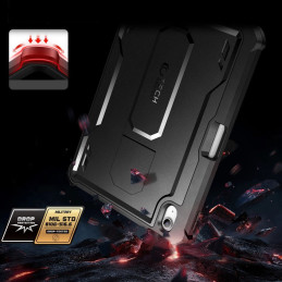 Tech-Protect Kevlar Pro dėklas, skirtas iPad 10,9" 2022 - juodas