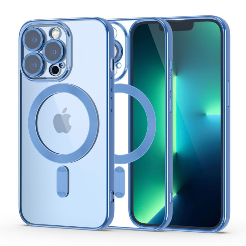 Tech-Protect MagShine Line MagSafe dėklas iPhone 13 Pro - mėlynas