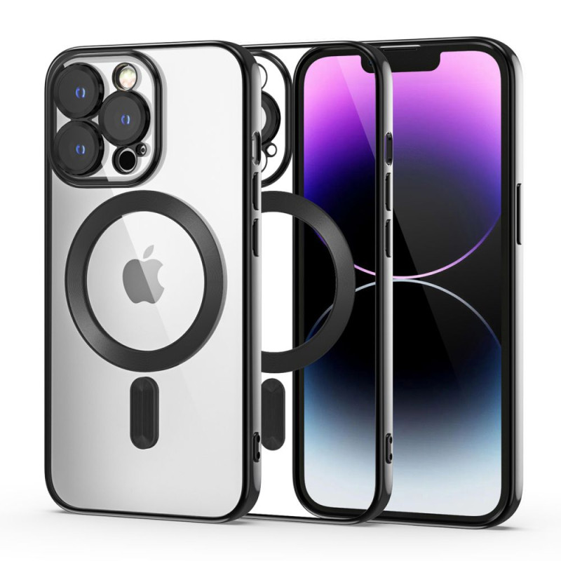 Tech-Protect MagShine Line MagSafe dėklas iPhone 14 Pro - juodas