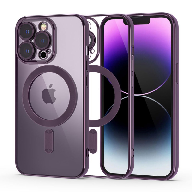 Tech-Protect MagShine Line MagSafe dėklas iPhone 14 Pro Max - violetinis