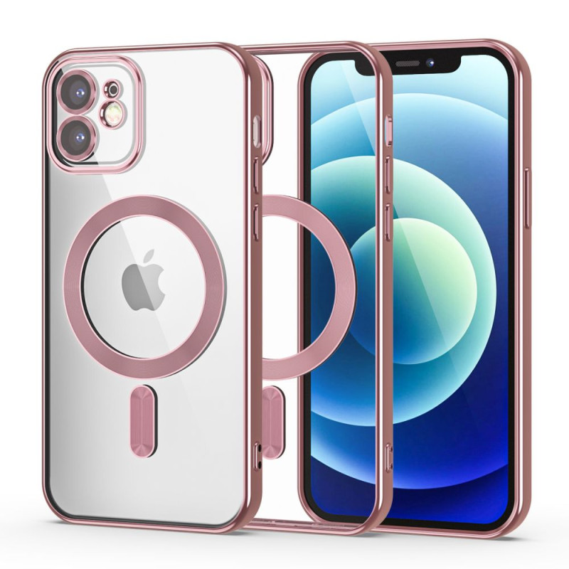 Tech-Protect MagShine Line MagSafe dėklas iPhone 12 - rožinis