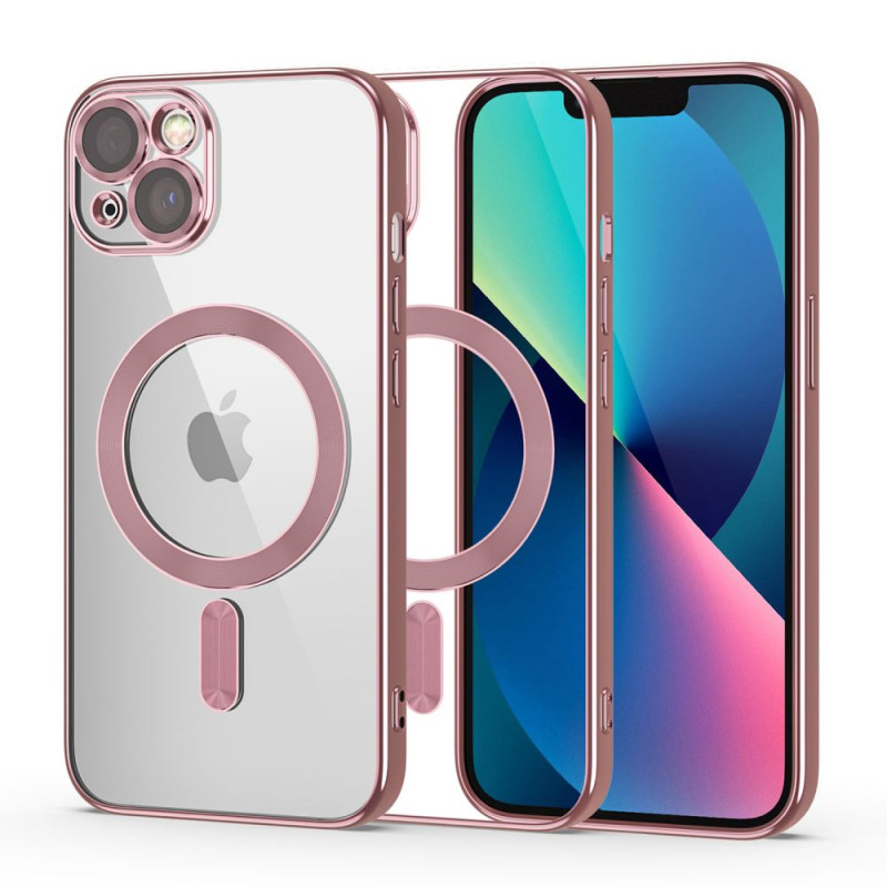 Tech-Protect MagShine Line MagSafe dėklas iPhone 13 - rožinis