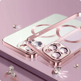 Tech-Protect MagShine Line MagSafe dėklas iPhone 14 - mėlynas