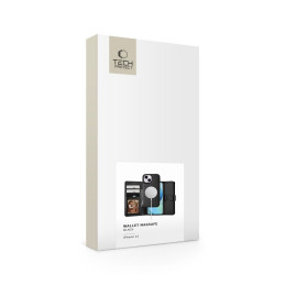 Tech-Protect Wallet MagSafe dėklas iPhone 13 - juodas