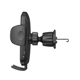 Tech-Protect CM15W-V1 automobilinis telefono laikiklis su 15W indukciniu įkrovikliu kabinai / orlaidei - juodas