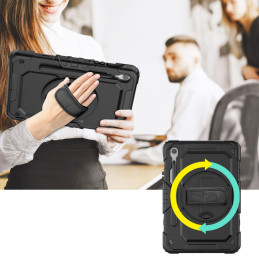 Tech-Protect Solid360 dėklas, skirtas Samsung Galaxy Tab S9 11" X710 / X716B - juodas