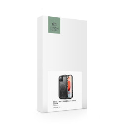 Tech-Protect ShellBox dėklas, atsparus vandeniui IP68 su MagSafe, skirtas iPhone 15 - juodas