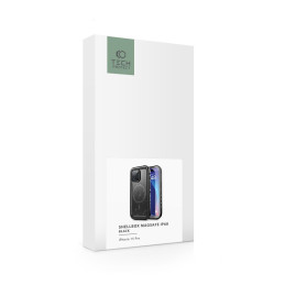 Tech-Protect ShellBox dėklas, atsparus vandeniui IP68 su MagSafe, skirtas iPhone 15 Pro - juodas