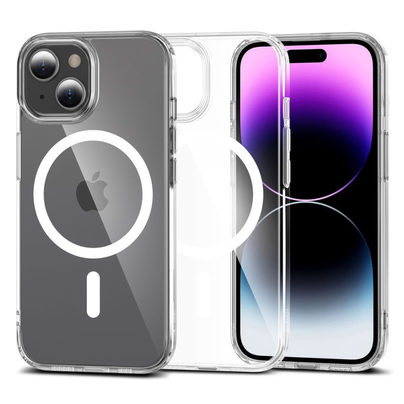 Tech-Protect FlexAir Hybrid MagSafe dėklas iPhone 15 - skaidrus