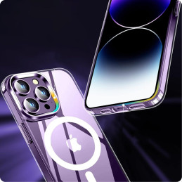 Tech-Protect FlexAir Hybrid MagSafe dėklas iPhone 15 Pro - skaidrus