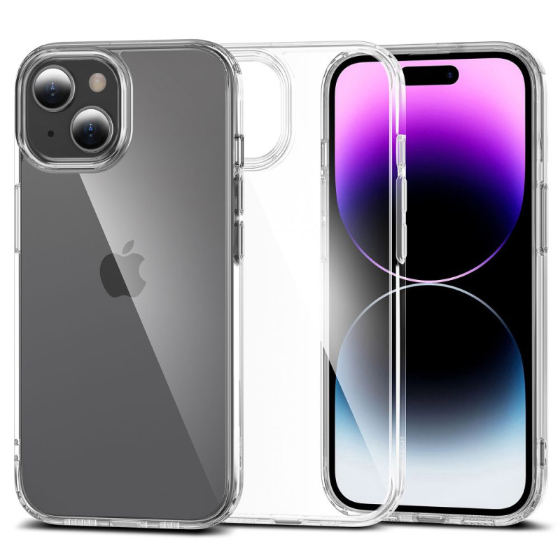 Tech-Protect FlexAir Hybrid dėklas iPhone 15 - skaidrus