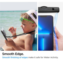 Spigen Spigen Aqua Shield A601 dėklas vandeniui atsparus IPX8 - skaidrus 2 vnt.
