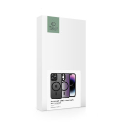 Tech-Protect MagMat Cam+ MagSafe dėklas skirtas iPhone 15 Pro - matinė juoda