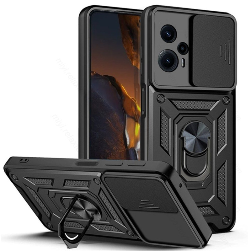 Tech-Protect CamShield Pro dėklas, skirtas Xiaomi Poco F5 - juodas