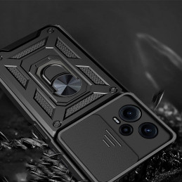 Tech-Protect CamShield Pro dėklas, skirtas Xiaomi Poco F5 - juodas