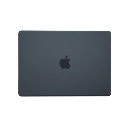 Tech-Protect SmartShell dėklas, skirtas MacBook Air 15" M2 / M3 / 2023-2024 - matinė juoda