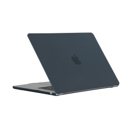 Tech-Protect SmartShell dėklas, skirtas MacBook Air 15" M2 / M3 / 2023-2024 - matinė juoda