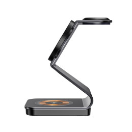 Tech-Protect QI15W-A29 3in1 indukcinis įkroviklis su MagSafe išmaniajam telefonui / Apple Watch / AirPods - juodas