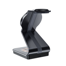 Tech-Protect QI15W-A29 3in1 indukcinis įkroviklis su MagSafe išmaniajam telefonui / Apple Watch / AirPods - juodas