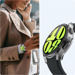 Tech-Protect Defense360 dėklas, skirtas Samsung Galaxy Watch 6 (40 mm) - skaidrus