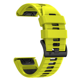 Tech-Protect IconBand Pro dirželis, skirtas Garmin Fenix 3 / 5X / 3HR / 5X Plus / 6X / 6X Pro / 7X - Lime Green