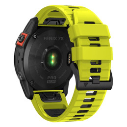 Tech-Protect IconBand Pro dirželis, skirtas Garmin Fenix 3 / 5X / 3HR / 5X Plus / 6X / 6X Pro / 7X - Lime Green