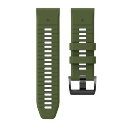 Tech-Protect IconBand Pro dirželis, skirtas Garmin Fenix 3 / 5X / 3HR / 5X Plus / 6X / 6X Pro / 7X - tamsiai žalia/ juod...