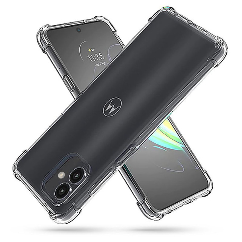 Tech-Protect FlexAir Pro dėklas, skirtas Motorola Moto G14 - skaidrus
