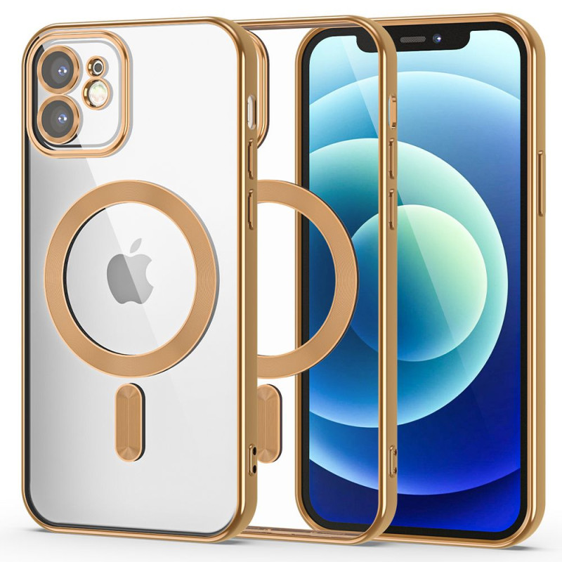 Tech-Protect MagShine Line MagSafe dėklas iPhone 11 - auksinis
