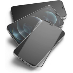 Tech-Protect Hofi Glass Pro+ grūdintas stiklas, skirtas Samsung Galaxy M34 5G - su juodu rėmeliu