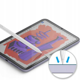 Tech-Protect Hofi Glass Pro+ grūdintas stiklas, skirtas Samsung Galaxy Tab S9 FE+ 12,4" X610 / X616B - su juodu rėmeliu