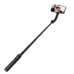 Tech-Protect L04S Bluetooth asmenukių lazdelė su trikoju iki 95 cm ir 360 galva - juoda