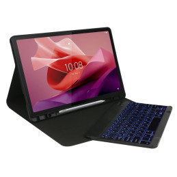 Tech-Protect SC Pen + klaviatūros dėklas su klaviatūra, skirtas Lenovo Tab P12 12,7" TB-370 - juodas