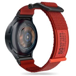 Tech-Protect Scout dirželis, skirtas Samsung Galaxy Watch 4 / 5 / 5 Pro / 6 / 7 / FE - oranžinė