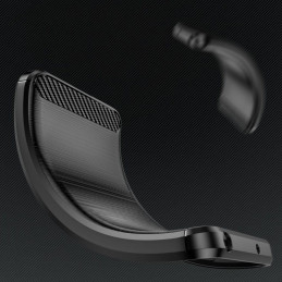 Tech-Protect TPUCarbon dėklas, skirtas Motorola Edge 40 Neo - juodas