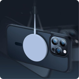 Tech-Protect MagMat MagSafe dėklas iPhone 15 Pro - titano matinis