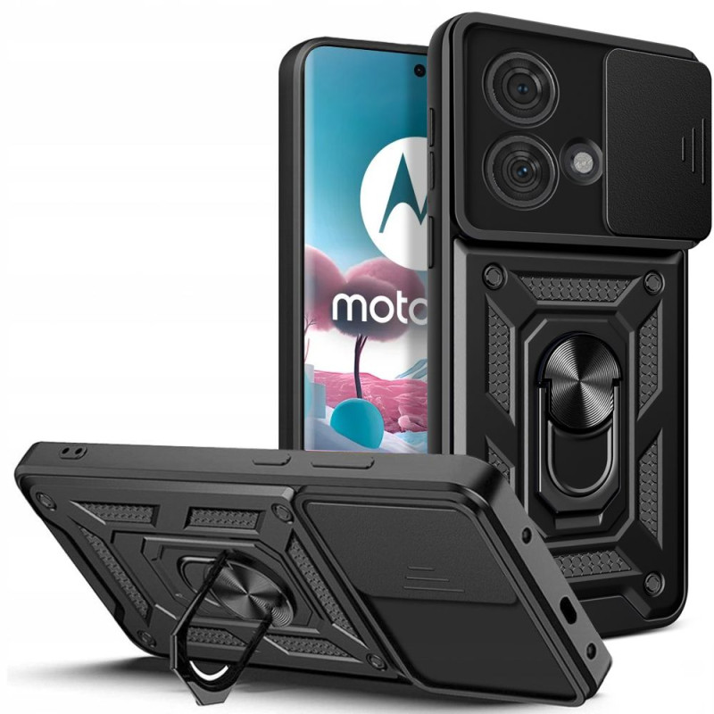 Tech-Protect CamShield Pro dėklas, skirtas Motorola Edge 40 Neo - juodas