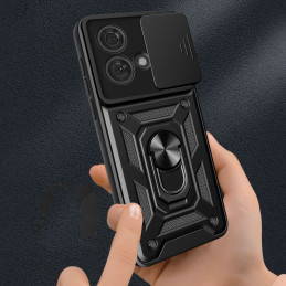 Tech-Protect CamShield Pro dėklas, skirtas Motorola Edge 40 Neo - juodas