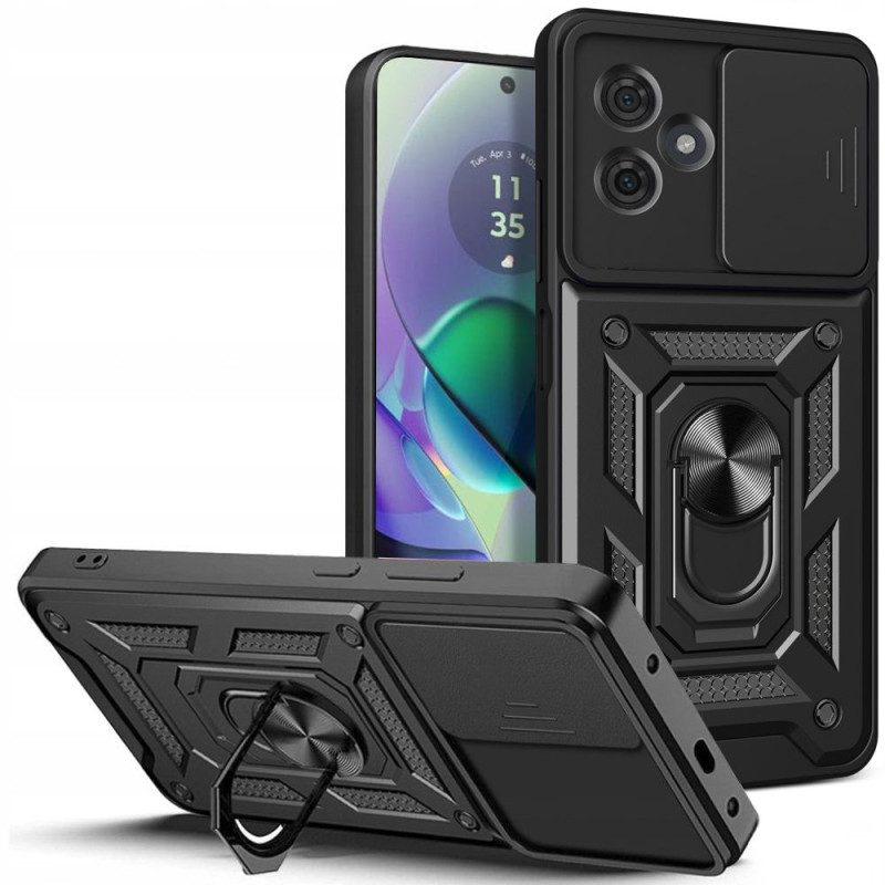 Tech-Protect CamShield Pro dėklas, skirtas Motorola Moto G54 5G / G54 5G Power Edition – juodas