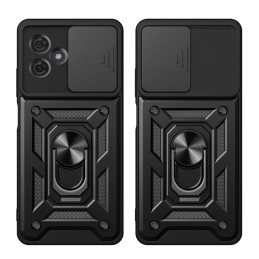 Tech-Protect CamShield Pro dėklas, skirtas Motorola Moto G54 5G / G54 5G Power Edition – juodas