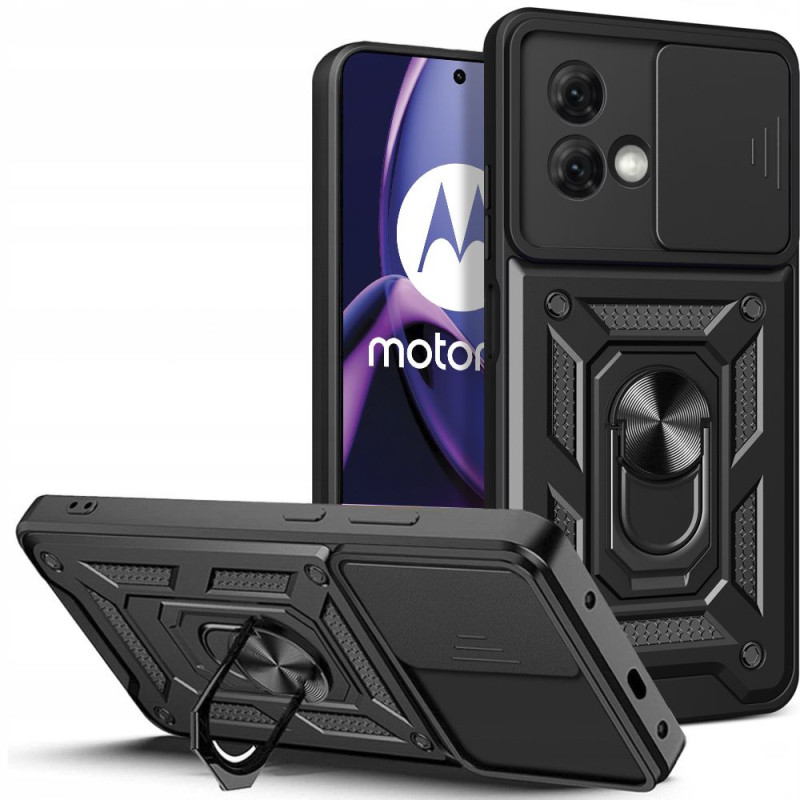 Tech-Protect CamShield Pro dėklas, skirtas Motorola Moto G84 5G - juodas