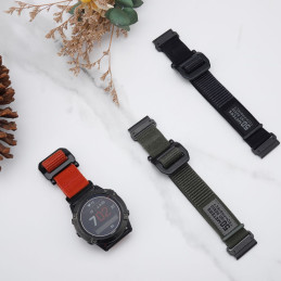 Tech-Protect Scout dirželis, skirtas Garmin Fenix 3 / 5X / 3HR / 5X Plus / 6X / 6X Pro / 7X - oranžinė