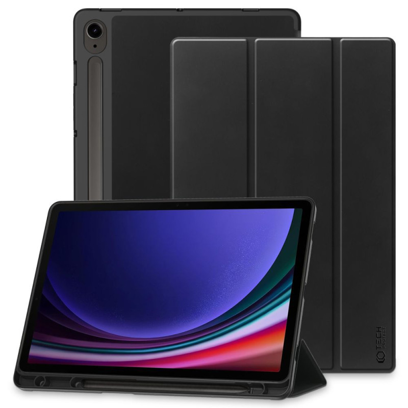 Tech-Protect SC Pen dėklas, skirtas Samsung Galaxy Tab S9 FE 10,9" X510 / X516B - juodas