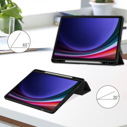 Tech-Protect SC Pen hibridinis dėklas, skirtas Samsung Galaxy Tab S9 FE+ 12,4" X610 / X616B - juodas