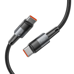 Tech-Protect UltraBoost USB-C / USB-C PD laidas 100W 5A 2m - pilkas