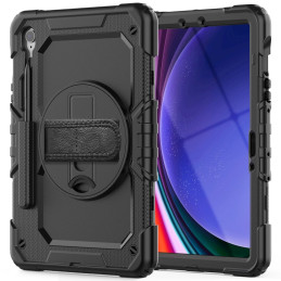 Tech-Protect Solid360 dėklas, skirtas Samsung Galaxy Tab S9 FE 10,9" X510 / X516B - juodas